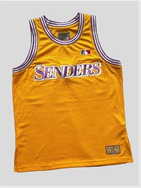 Full Senders Yellow Basketball Jersey -